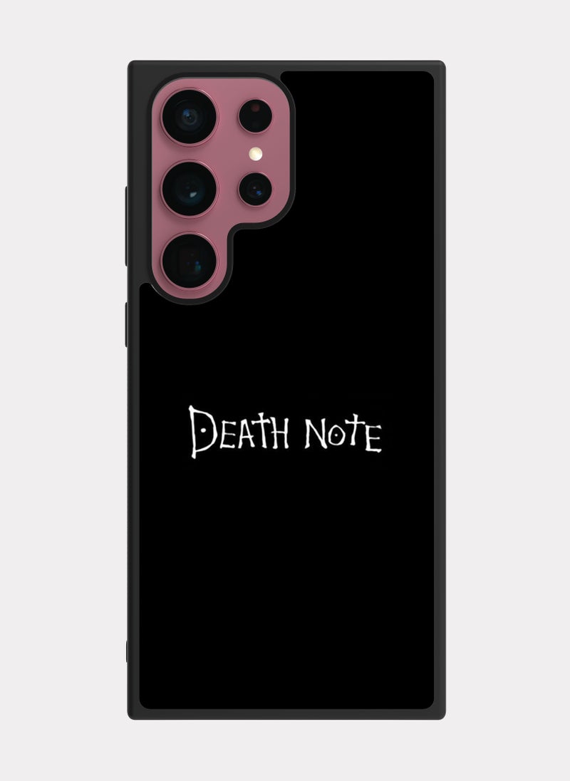 PXLAAT Samsung Galaxy S22 Ultra case cover Death Note - Image 1