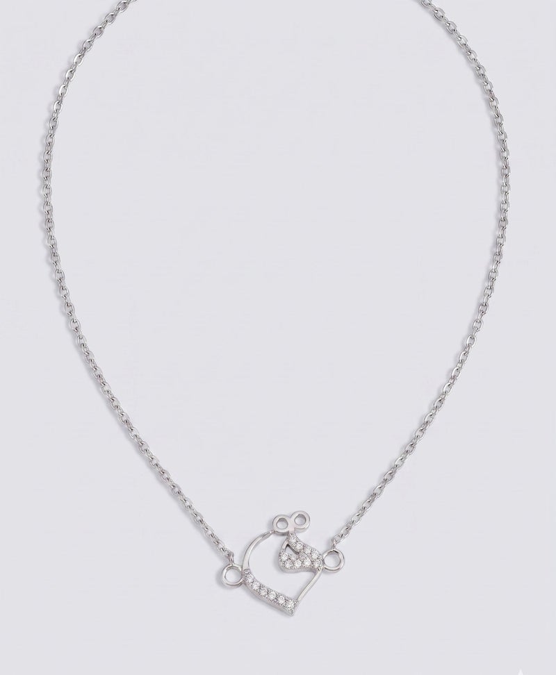 Kannan Jewels 925 Sterling Silver Arabic Letter Pendant - Image 1