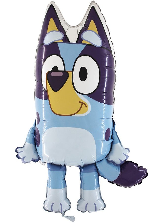 Toyland - ® بالونات فويل على شكل شخصية زرقاء مقاس 32 بوصة لحفلات الأطفال - Image 1