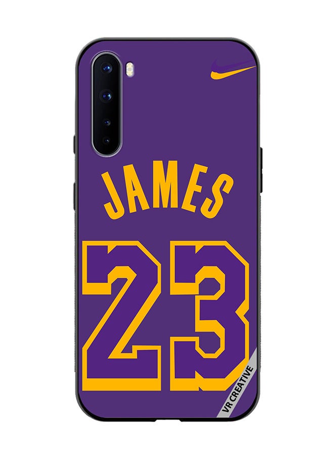 VR CREATIVE Protective Case Cover For OnePlus Nord James 23 Purple Design Multicolour - Image 1
