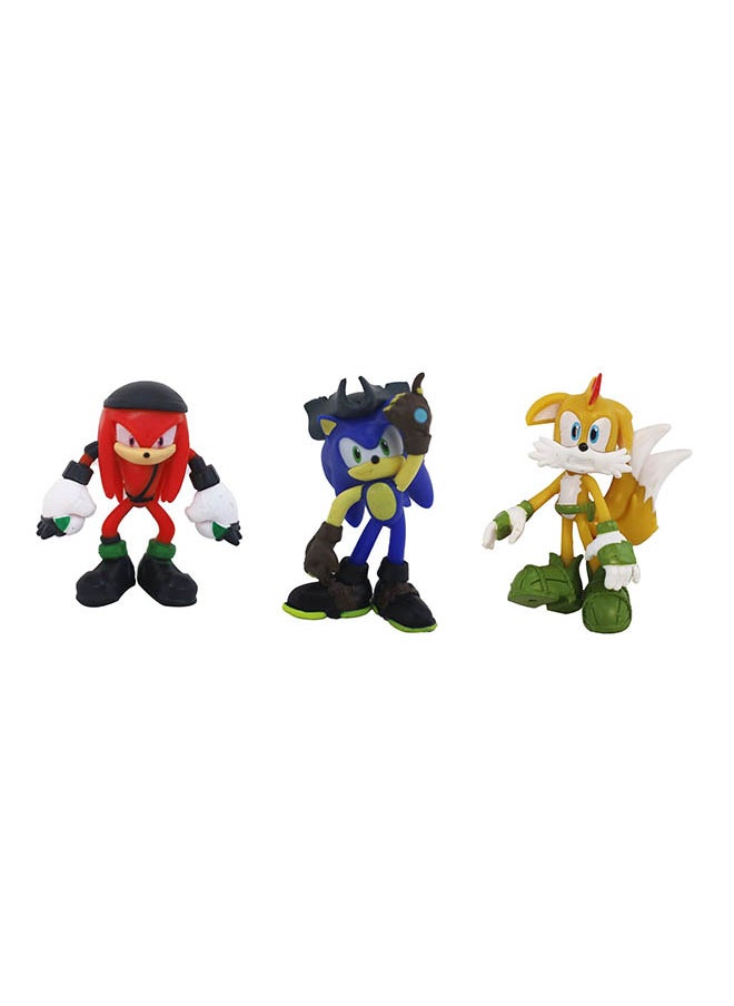 SONIC Figure Blister 3-in-1 Pack, Assorted 1 Piece (Style & Color May Vary) | Collectible Figure | Action Figure | Perfect Gift for Kids and Collectors  - Image 5