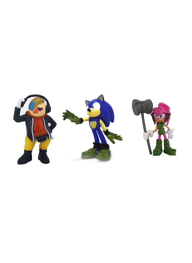SONIC Figure Blister 3-in-1 Pack, Assorted 1 Piece (Style & Color May Vary) | Collectible Figure | Action Figure | Perfect Gift for Kids and Collectors  - Image 4