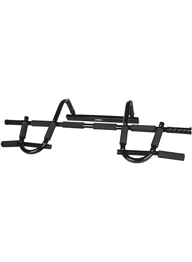 LivEUp Ls3153A Chin Up Bar With Arm Strap, Black - Image 1
