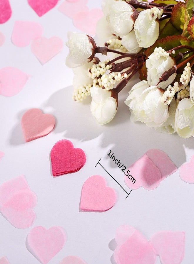 Whaline Valentine's Day 1 Inch Heart Paper Confetti Tissue Confetti 6000 Pieces confetti Party Table Decorations for Balloon, Wedding, Holiday, Birthday - Image 3