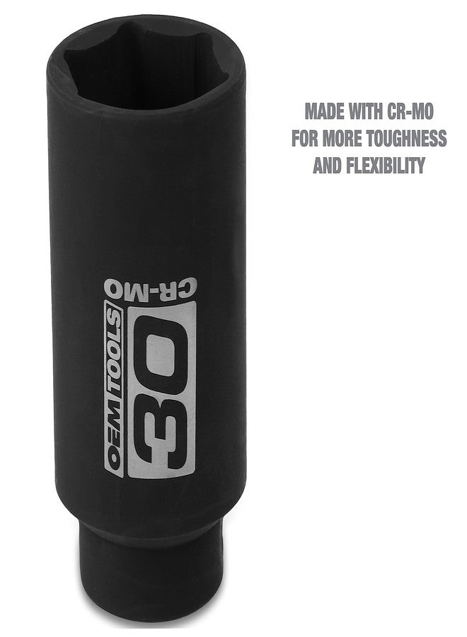 OEMTOOLS 25203 30mm Axle Nut Socket 1/2 Inch Driver, 30 mm Socket, 30 mm Socket 6 Point, 30mm Axle Nut Socket - Image 3