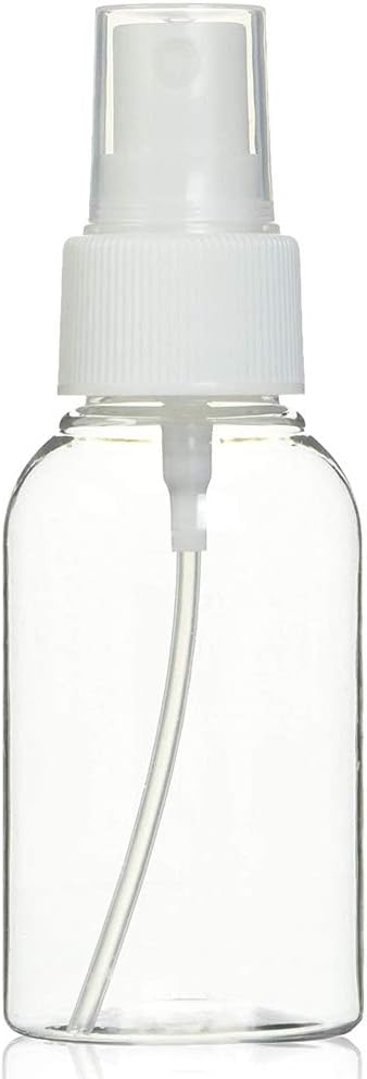 Mist Spray 50ml Bottle Atomiser for Alcohol Disinfectants Water Fragrance Perfume 177 Ounce Refillable Reusable Empty Plastic Bottles