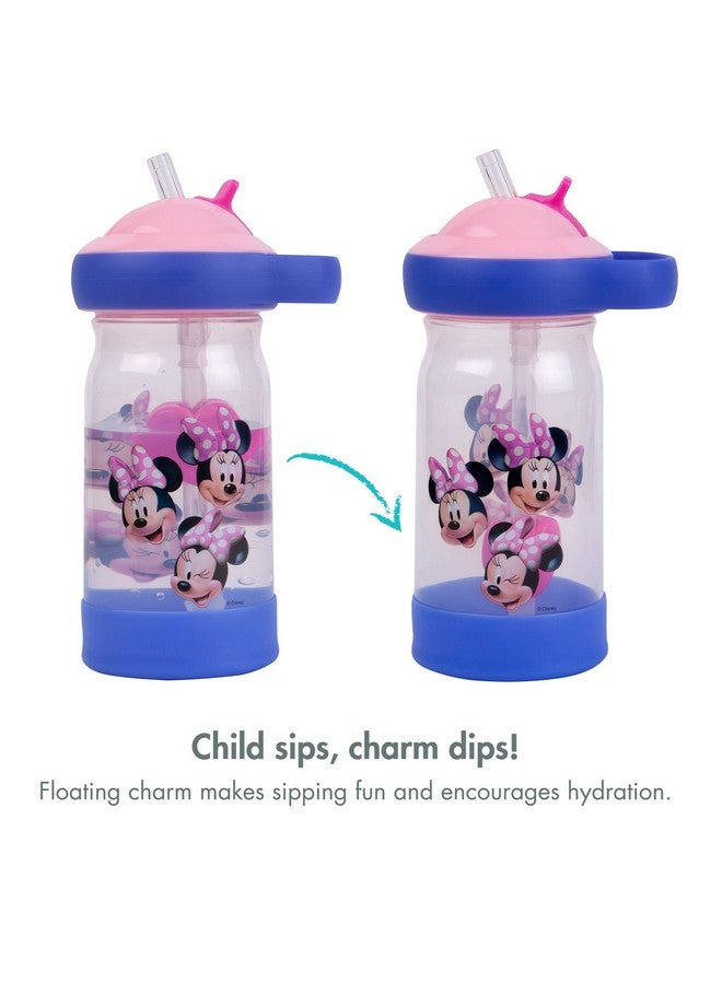 ذا فيرست ييرز زجاجة مياه ديزني ميني ماوس Sip & See للأطفال من ذا فيرست ييرز - زجاجة مياه للأطفال الصغار - كوب مقاوم للانسكاب - 12 أونصة - Image 4