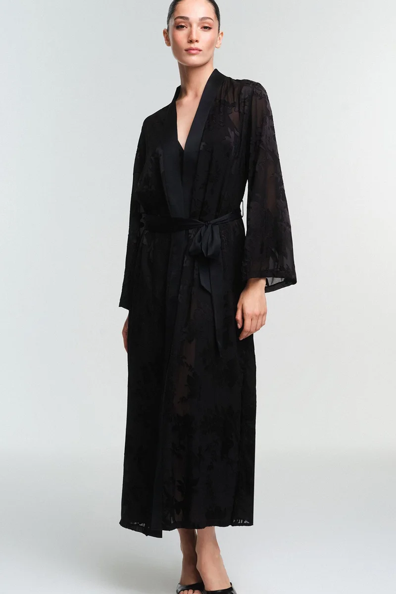 بنتي PENTI Amara Long Sleeve Robe