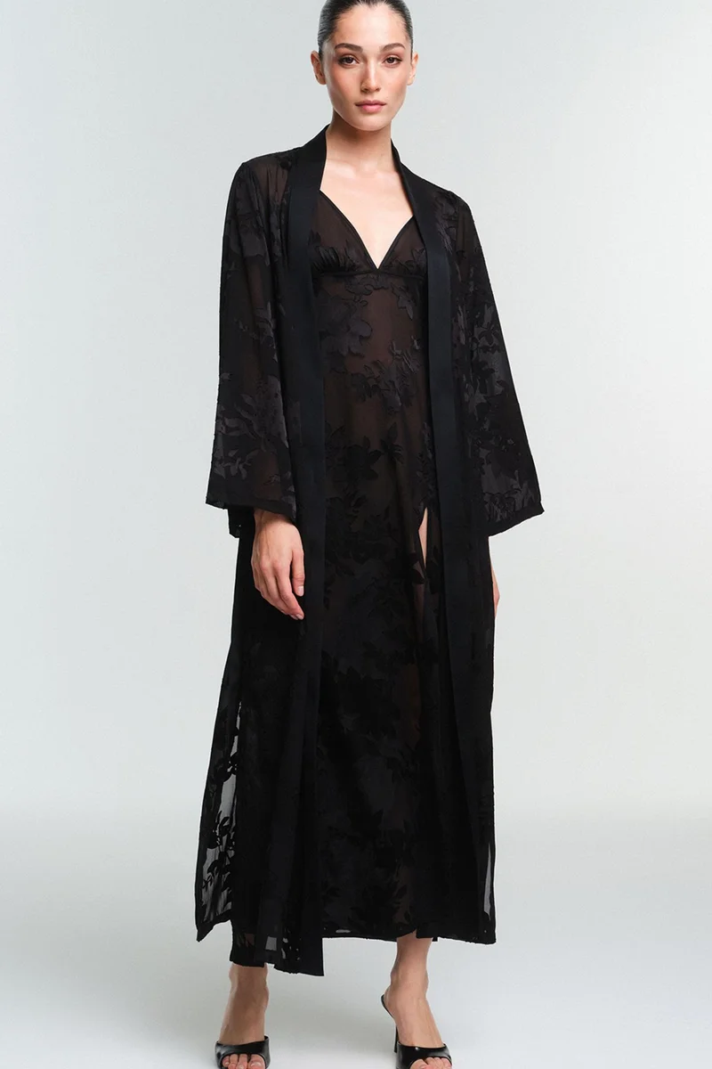 بنتي PENTI Amara Long Sleeve Robe
