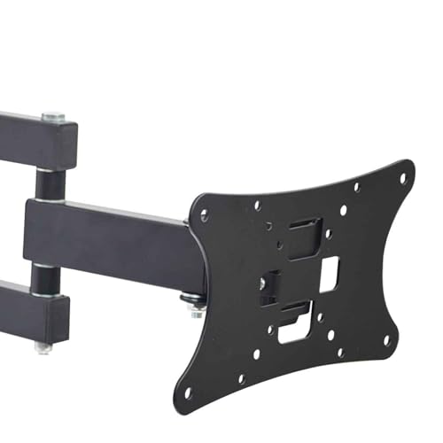 MX Heavy Duty TV Wall Mount for 14–27 Inch LED, LCD & Monitor Screens – Universal VESA Compatible Full Motion Bracket with Tilt, Swivel, 180° Rotation, Space-Saving Durable Stand - Image 3