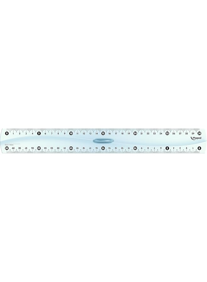 Maped Ruler 30Cm Essentials Grip Box=20