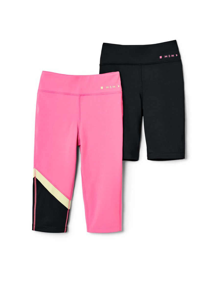 Tchibo Kids Girl 2Pieces Sports Tights, Pink  - Image 2