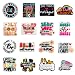PEVOGON 16 Pcs Silicone Focal Bead Cute Loose Beads Accessory for DIY Keychains Bracelet Necklace Pens Lanyard Making Inspirational Words - Image 2