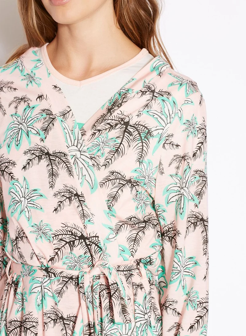 MinkPink Printed Pyjama Robe