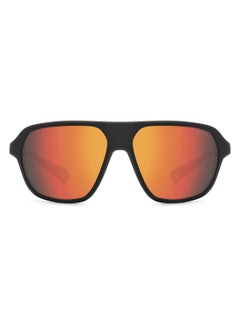 Polaroid Unisex Polarized Rectangular Sunglasses - Pld 2152/S Black Millimeter - Lens Size: 59 Mm  - Image 3