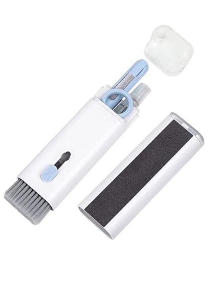 GENNEXT - Laptop Cleaner, 7 in 1 Keyboard Cleaner Set, Computer MacBook Earphone Cleaning Kit, Tablet and Screen Dust Brush Including Soft Sweep, Swipe, 3 in 1 Airpod Cleaner Pen, Key Puller and Spray Bottle - Image 1