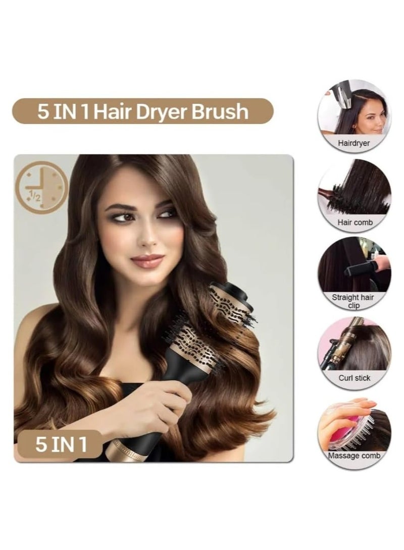 هوم جولد فرشاة سشوار  هوم جولد مصففة للشعرHG-1914 ، اسود، 1200 واط - Image 4