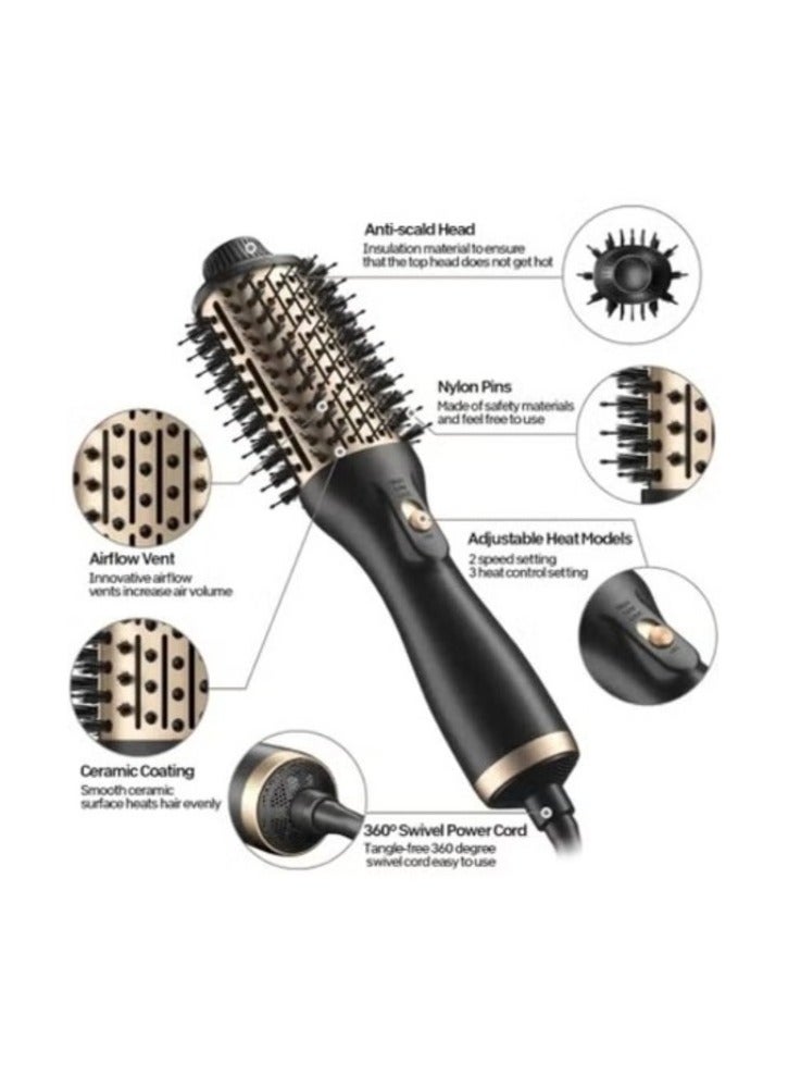 هوم جولد فرشاة سشوار  هوم جولد مصففة للشعرHG-1914 ، اسود، 1200 واط - Image 3
