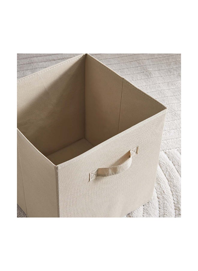 Home Box Olive Fabric Box 33 x 32 x 32 cm  - Image 3