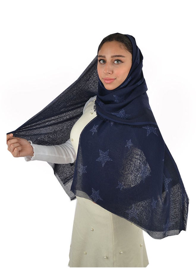اس دي طرحة بتصميم عصري وشاح طويل مناسب للرأس ولفه حول العنق خامة ممتازة  - Image 2