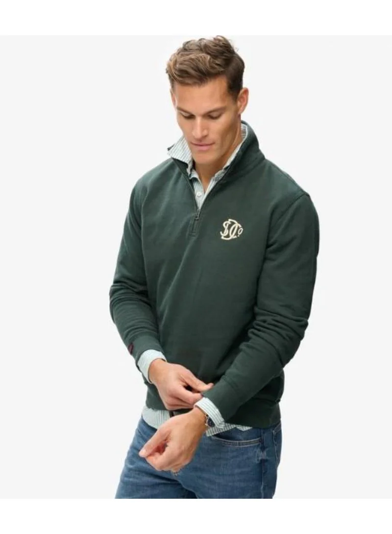 Superdry Athletic Sd Co Half Zip Sweatshirt