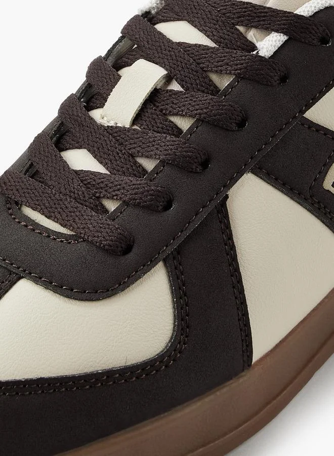 Lee Cooper BEIGE Lee Cooper Lace Up Onex for Men | Best Price UAE