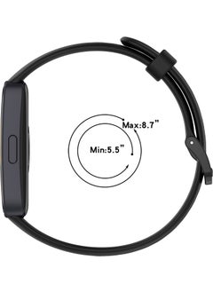 Techmaster Huawei Band 8 Huawei Band 9 Compatible Silicone Band Strap  - Image 2