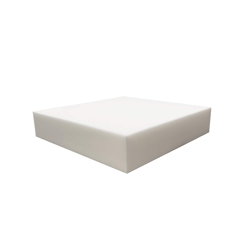 FoamRush 6 H x 24 W x 24 L Upholstery Foam Cushion High Density Square Foam for Dining Chairs Chair  Wheelchair Seat Cushion Replacement