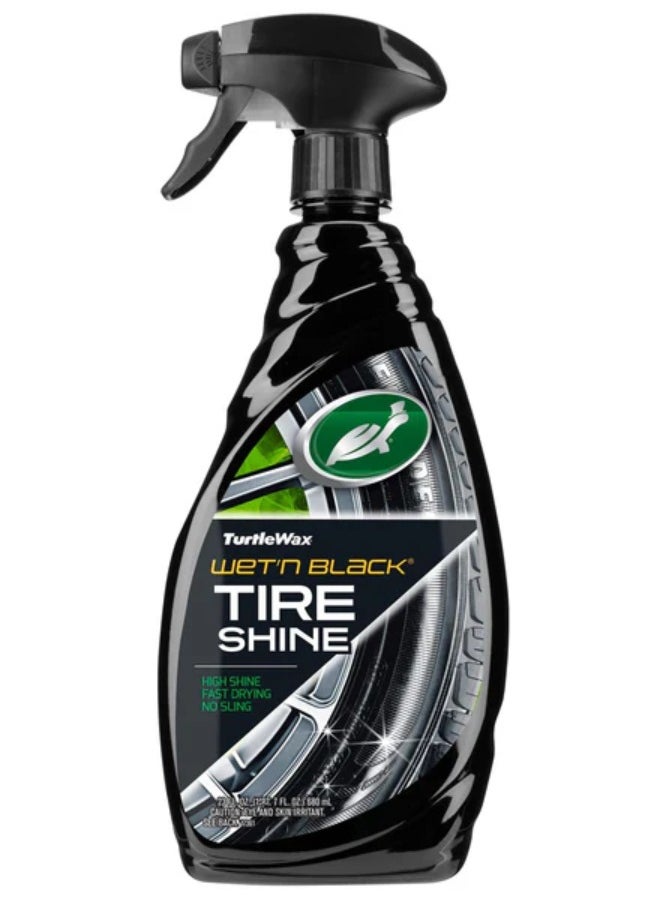TurtleWax Turtle Wax Wet'n Black Ultra Wet Tire Shine  - Image 1