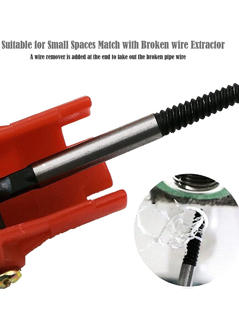 MLADEN Sink Wrench, 8-in-1 Multifunctional Faucet & Pipe Installation Tool, Universal Plumbing Repair Wrench for Tight Spaces, Faucet Installer for Under Sink, Bathroom, Kitchen Basin, Toilet – Red - Image 3