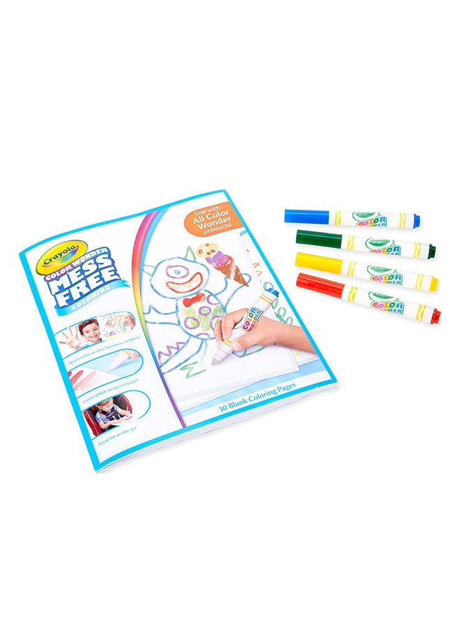 Crayola Color Wonder Mess Free Stow & Go Travel Kit - Image 4