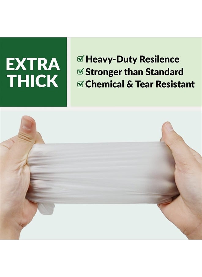 Gorilla Supply Large Vinyl Gloves, Clear, Unisex, Disposable, 1000 Count  - Image 3