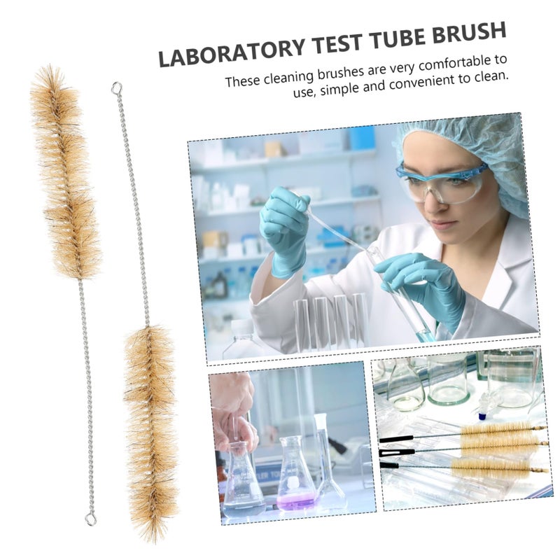 Nylon Test Tube Cleaner Brush Set 10pcs Easy Hanging Design For Storage Bulk Pipe Cleaners - Image 5