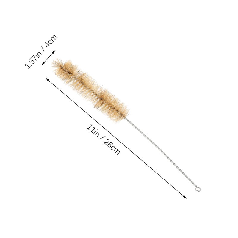 Nylon Test Tube Cleaner Brush Set 10pcs Easy Hanging Design For Storage Bulk Pipe Cleaners - Image 3
