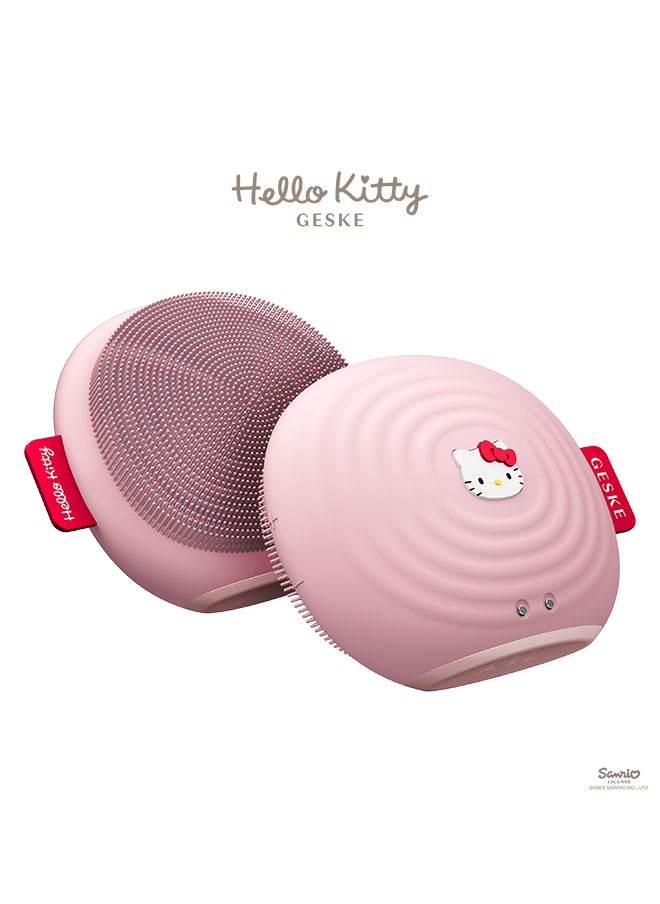 GESKE GESKE x Hello Kitty SmartAppGuided Sonic Facial Brush, 4 in 1, Electric Facial Cleansing Brush, Cleansing Brush, Skin Cleansing, Skincare, Gentle Cleansing  - Image 4