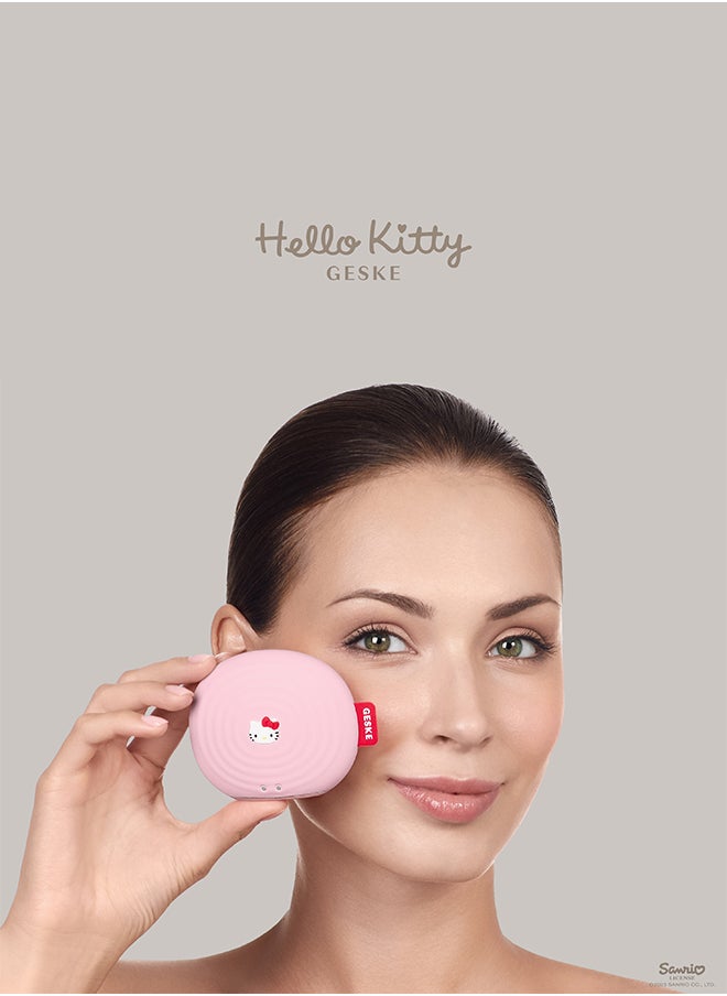 GESKE GESKE x Hello Kitty SmartAppGuided Sonic Facial Brush, 4 in 1, Electric Facial Cleansing Brush, Cleansing Brush, Skin Cleansing, Skincare, Gentle Cleansing  - Image 3