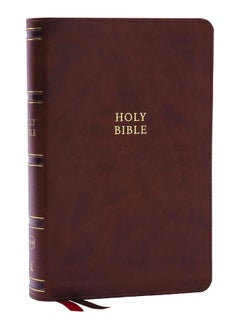 NKJV, Single-Column Reference Bible, Verse-by-verse, Brown Leathersoft, Red Letter, Comfort Print  - Image 4