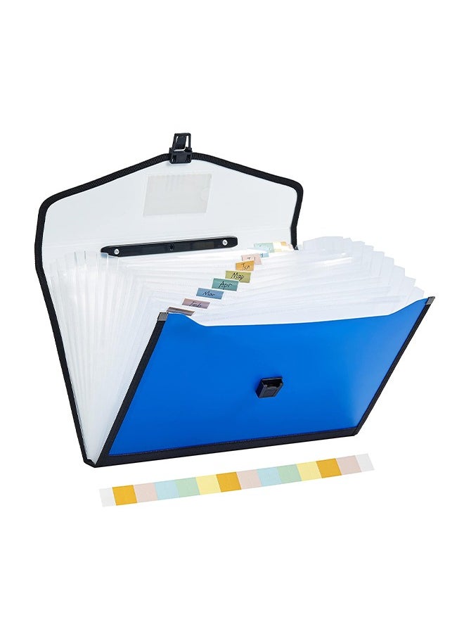 Generic Multi-Layer File Folders, Waterproof Document Folder, Snap-On Design, Suitable for Protecting Documents from Damage  - Image 1