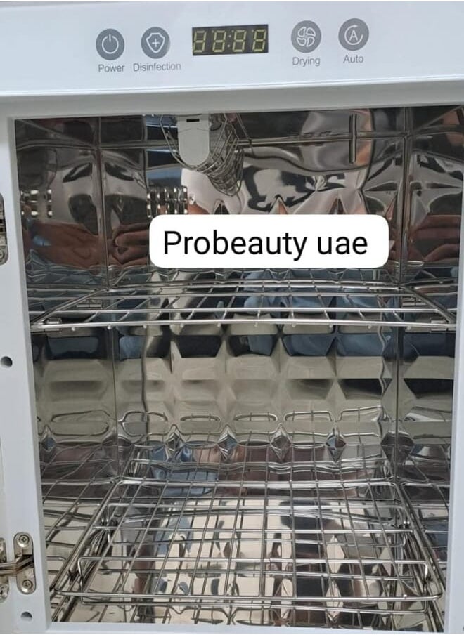 Probeauty Uae Uvc Lamp Sterilizer & Disinfection Cabinet With Dryer & Auto Mode - Table Top Model White  - Image 3