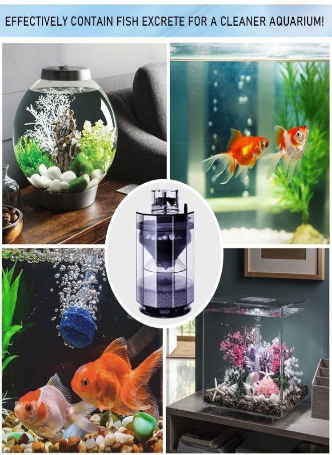 Generic - Fish Stool Suction Collector Fish Tank Stool Vacuum Cleaner Fish Waste Collector Automatic Aquarium Waste Remover Oxygenation Filter Cleaning Tool - Image 1