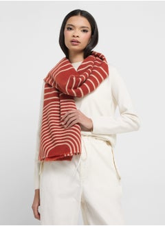 ELLA Light Weight Long Striped Winter Scarf  - Image 3