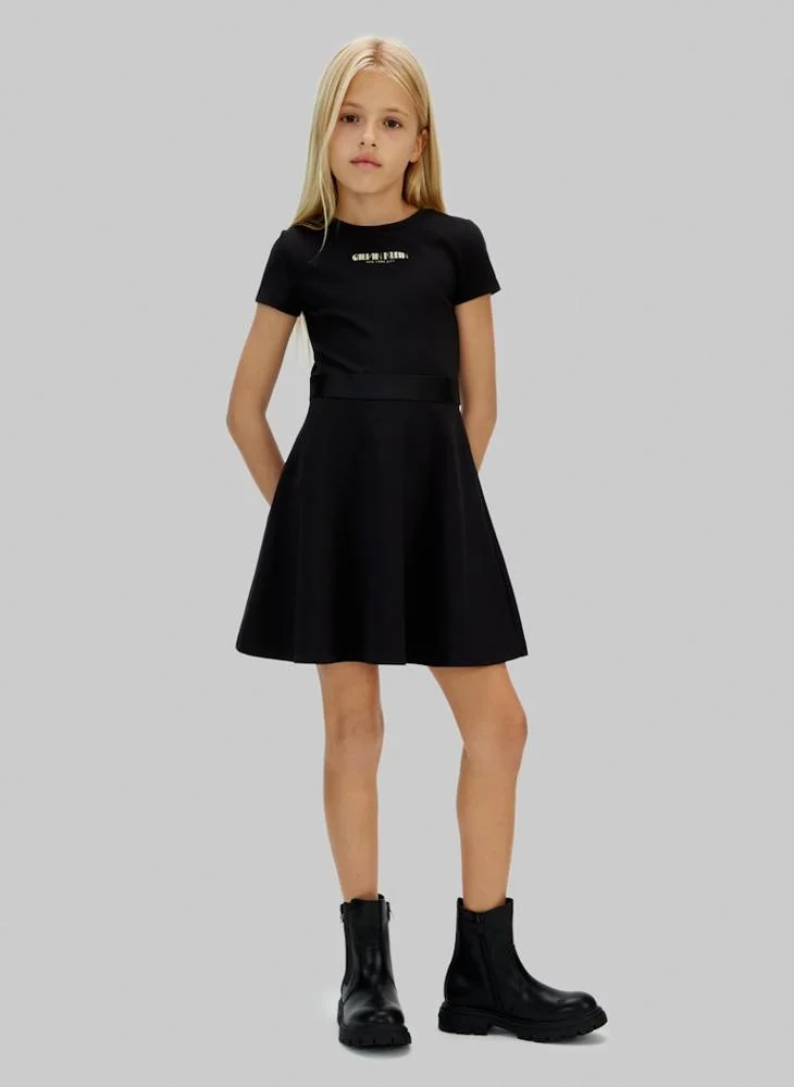 Calvin Klein Jeans Youth Logo Mini Fit & Flare Dress