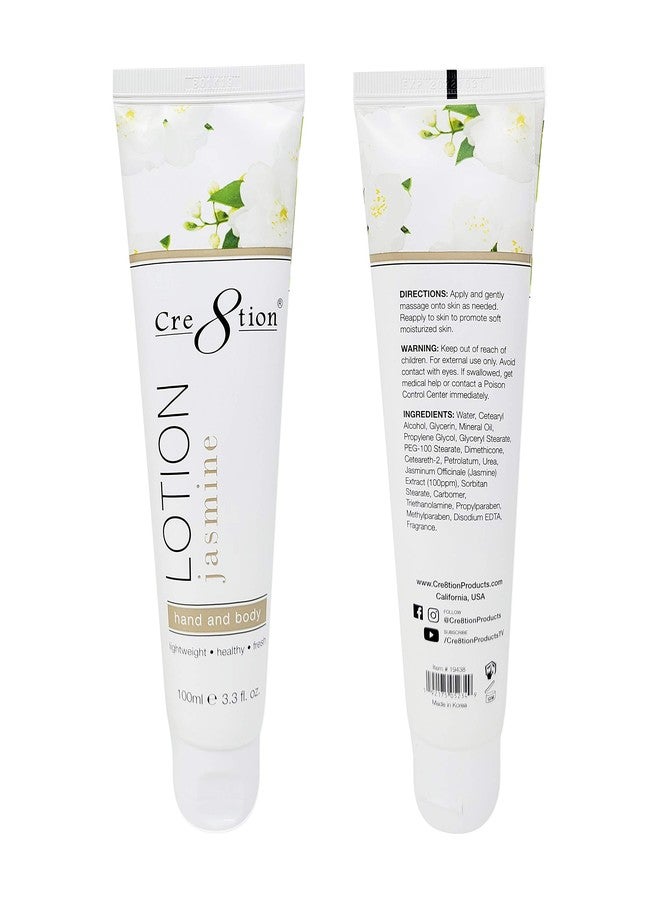 Cre8tion Premium Hand and Body Lotion, Made in Korea (Jasmine - 2 Pack) - Image 2