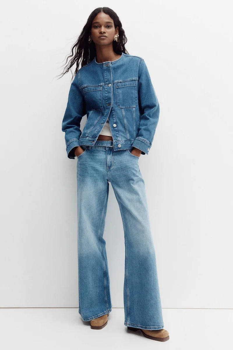 H&M Wide Ultra High Jeans