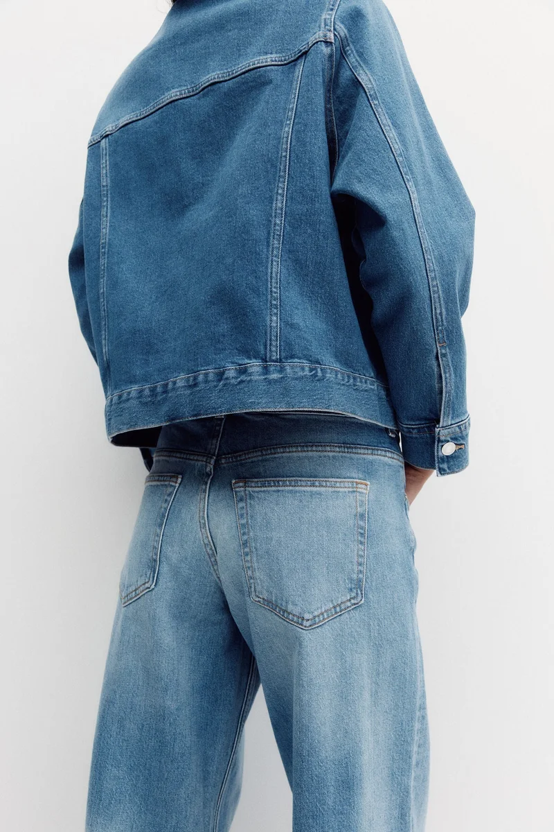 H&M  Wide Ultra High Jeans for Women | Best Price UAE