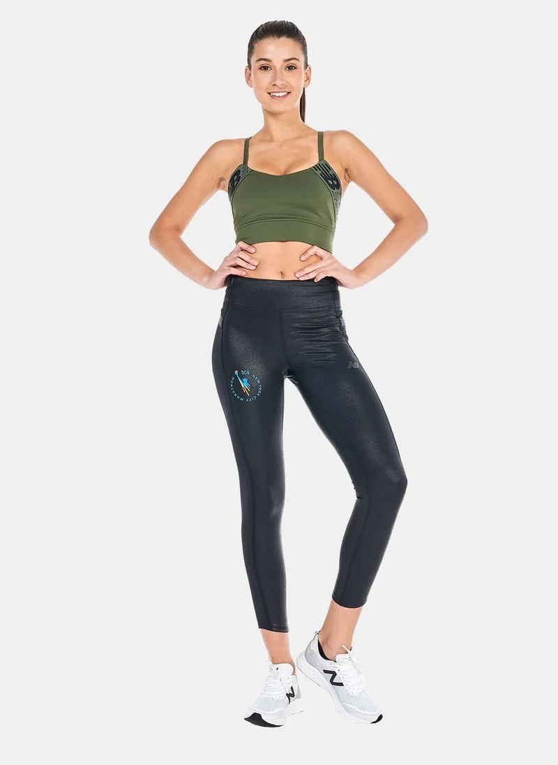 New Balance Women's Relentless Crop Sports Bra