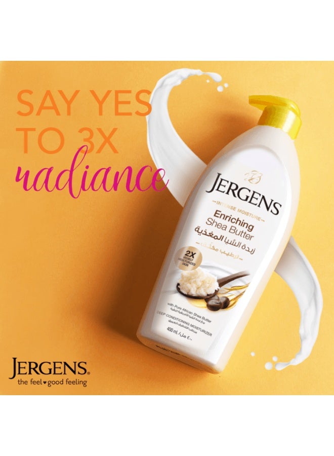 Jergens Body Lotion Shea Butter 400 ml - Image 2