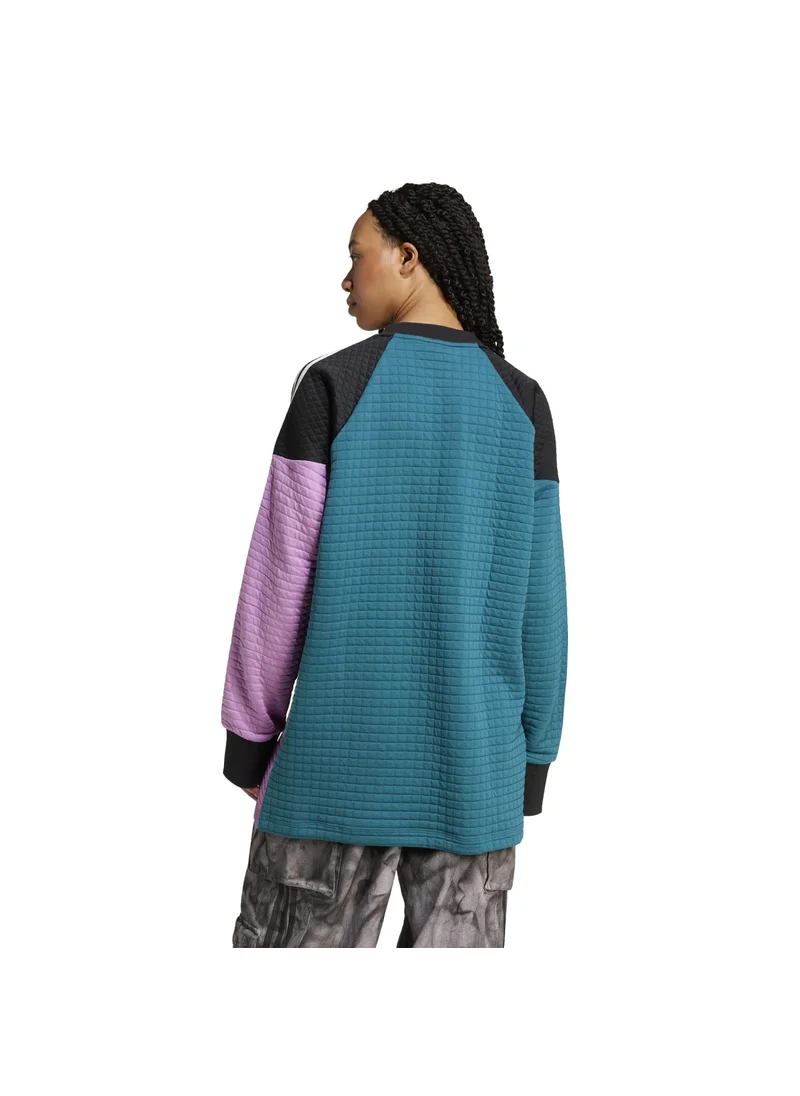 Adidas adidas OVERSIZE JERSEY Blue Originals Women JERSEYS