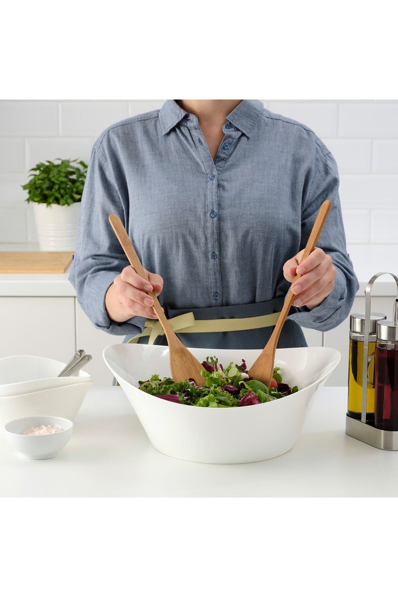 2-piece salad servers set, bamboo - Image 3