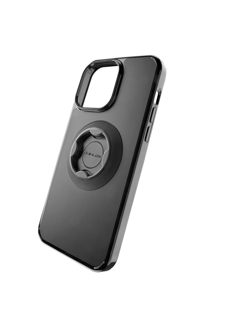 INTERPHONE - QUIKLOX CASE IPHONE 14 PRO MAX BLACK - Image 1